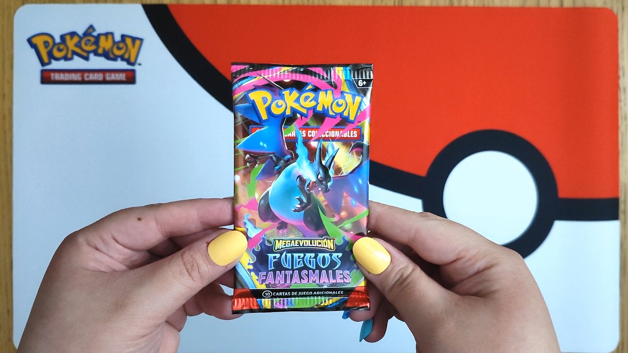 Pokémon ~ Sobrecito 63 ➤ Megaevolución: Fuegos Fantasmales