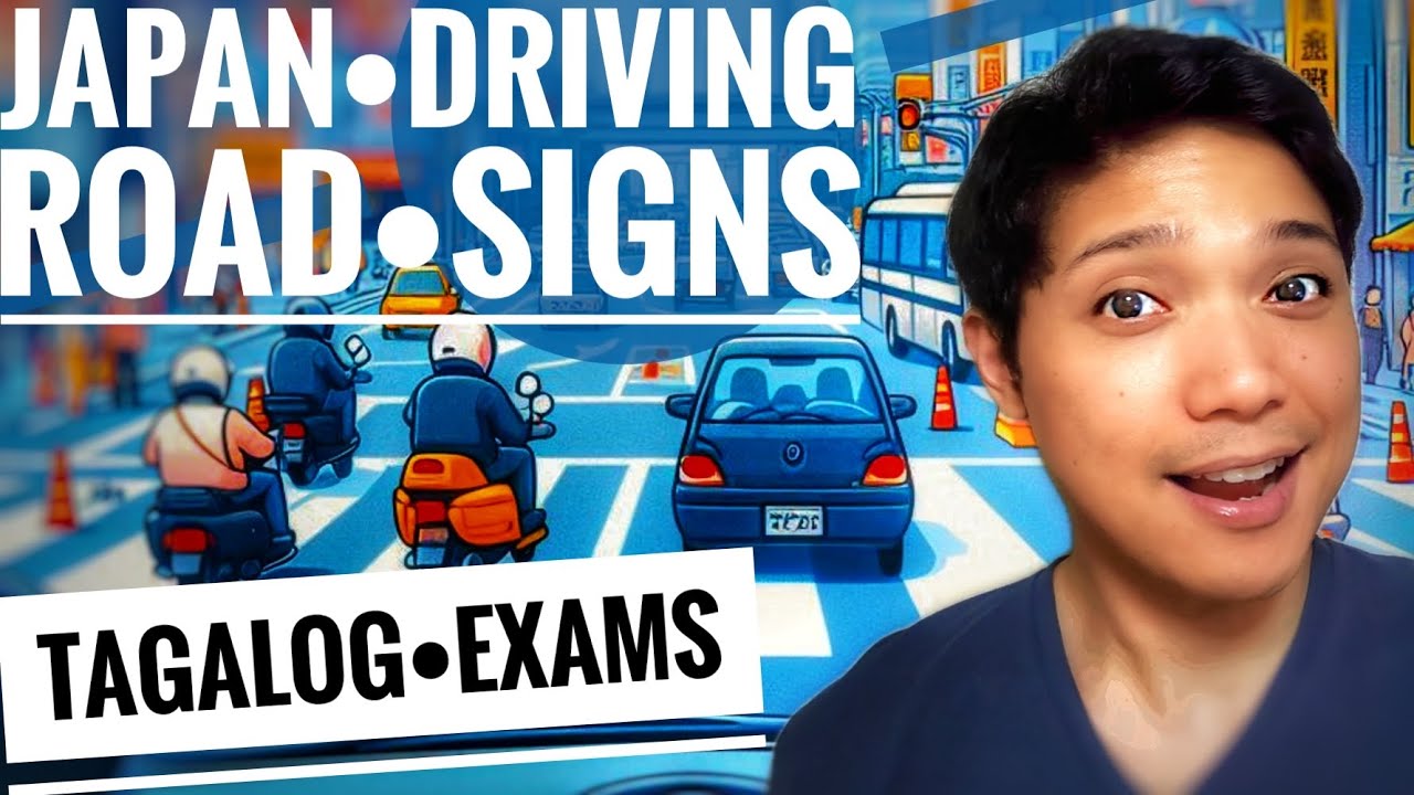 🇯🇵🇵🇭 DRIVING TEST IN JAPAN 2024 TAGALOG ROAD SIGNS QUESTIONS AND ANSWERS, KARIMEN AND HONMEN EXAMS