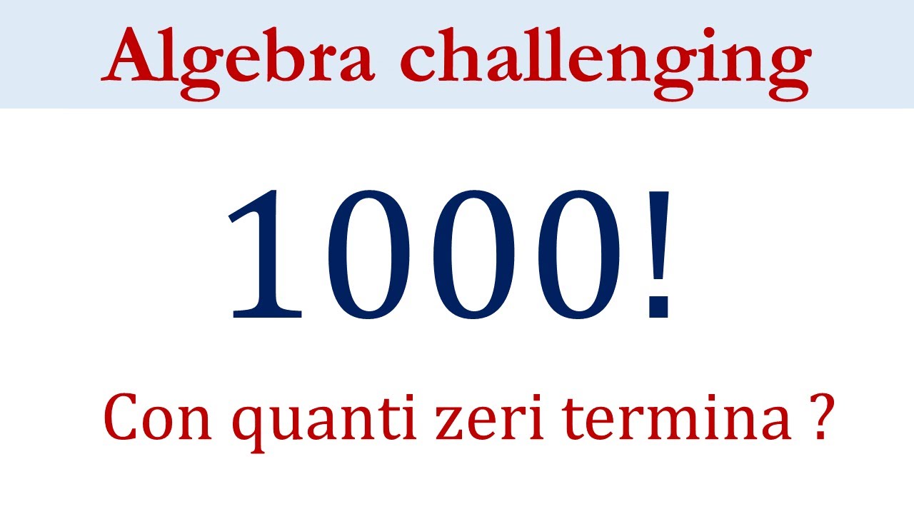 Teoria dei numeri - Problema 6