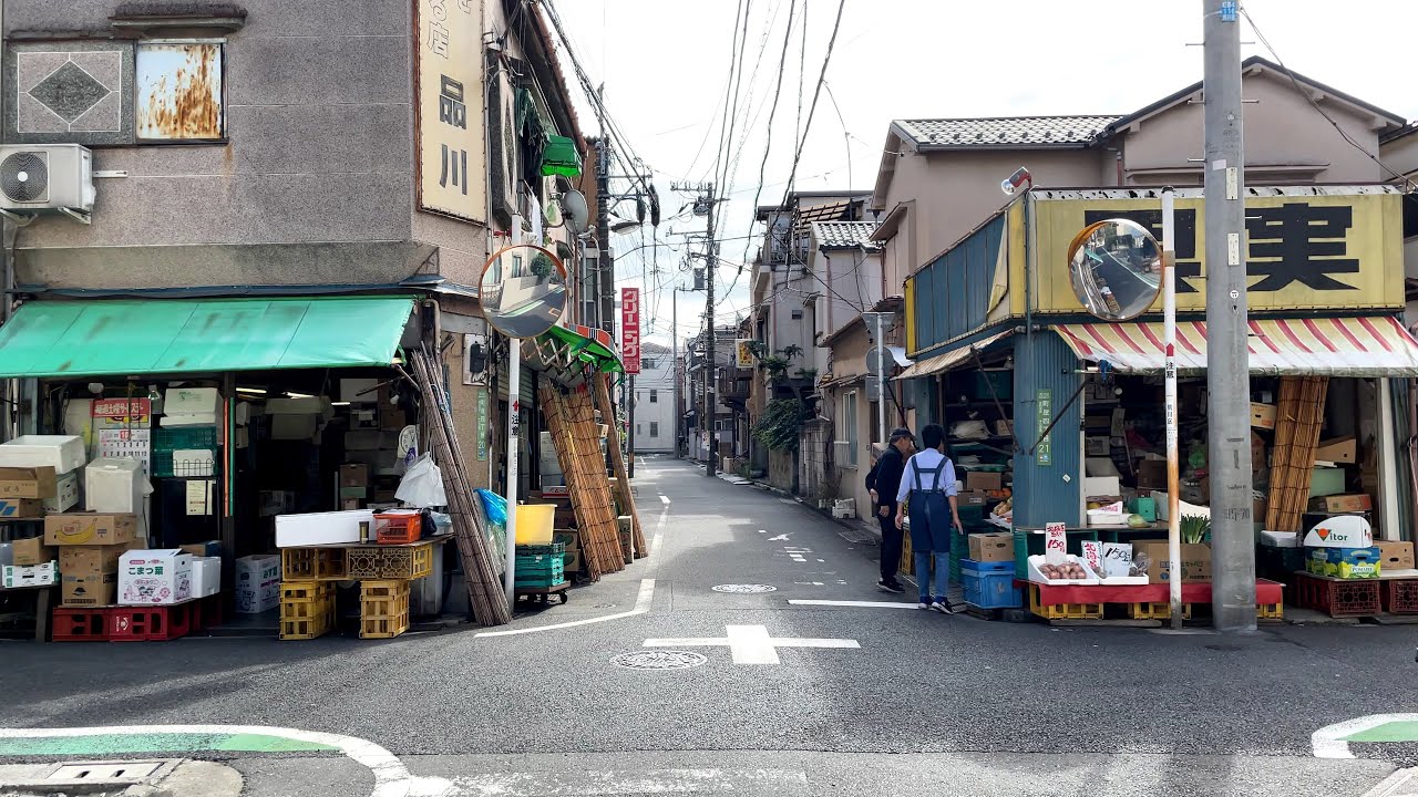 東京散歩　町屋【4K】【HDR】　Walking around Machiya