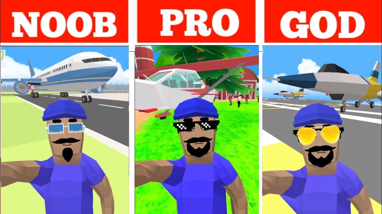 Beat Haygang but in A Plane 🤯 in Dude Theft Wars