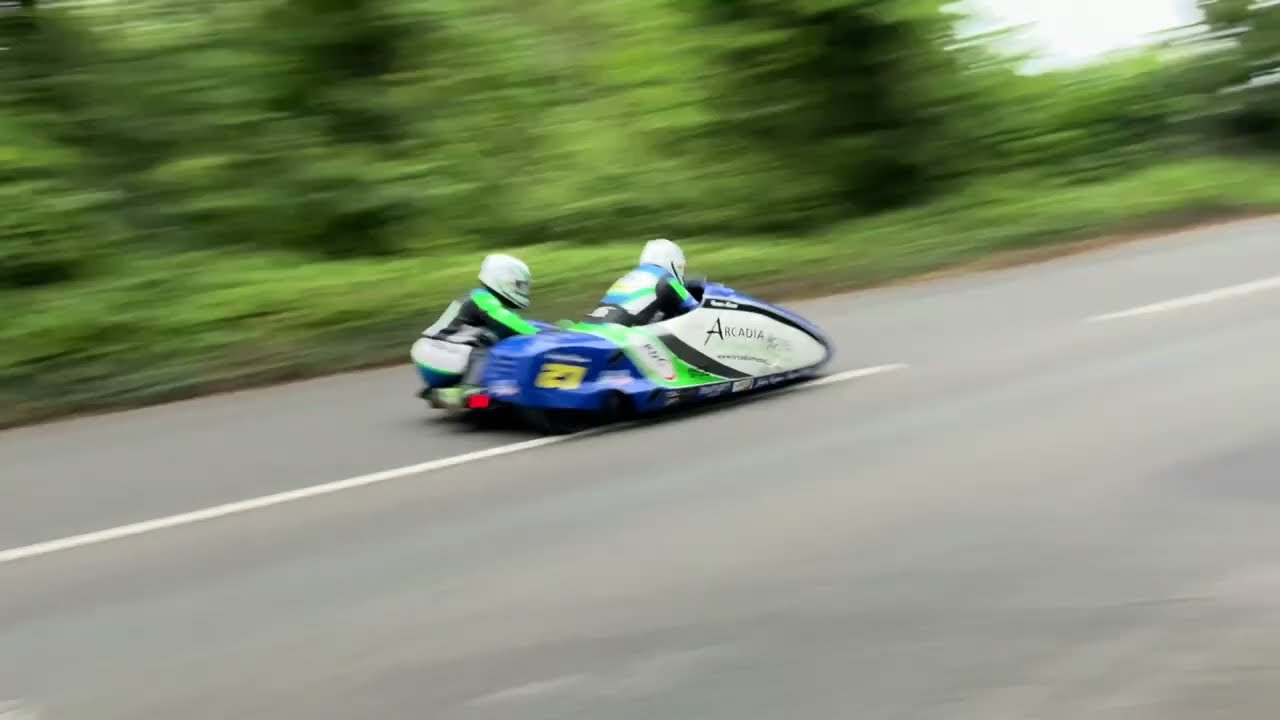 Isle of Man TT 2025 - Sidecar Qualifying Saturday | 13th Milestone