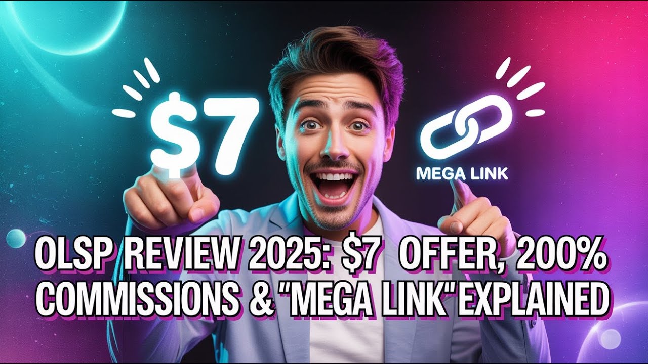 OLSP Review 2025: $7 Offer, 200% Commissions & &ldquo;Mega Link&rdquo; Explained