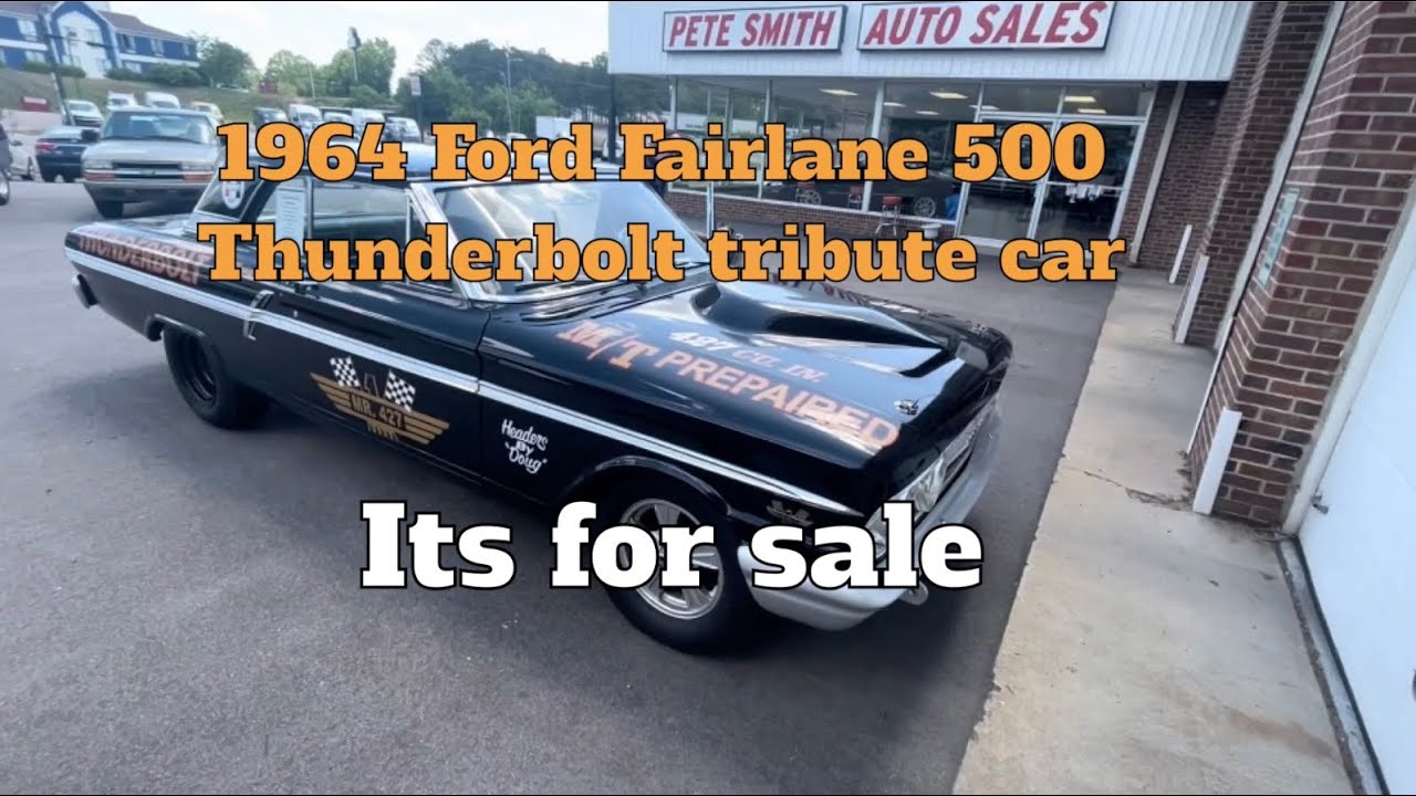 Продаётся трибьют-автомобиль Ford Fairlane 500 Thunderbolt 1964 года выпуска