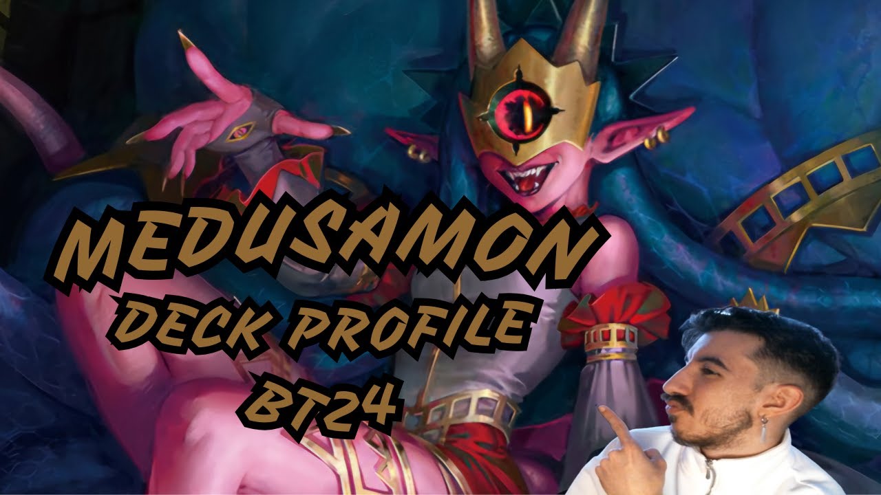 MEDUSAMON BT24 Deck profile! Mi mazo favorito de la colección