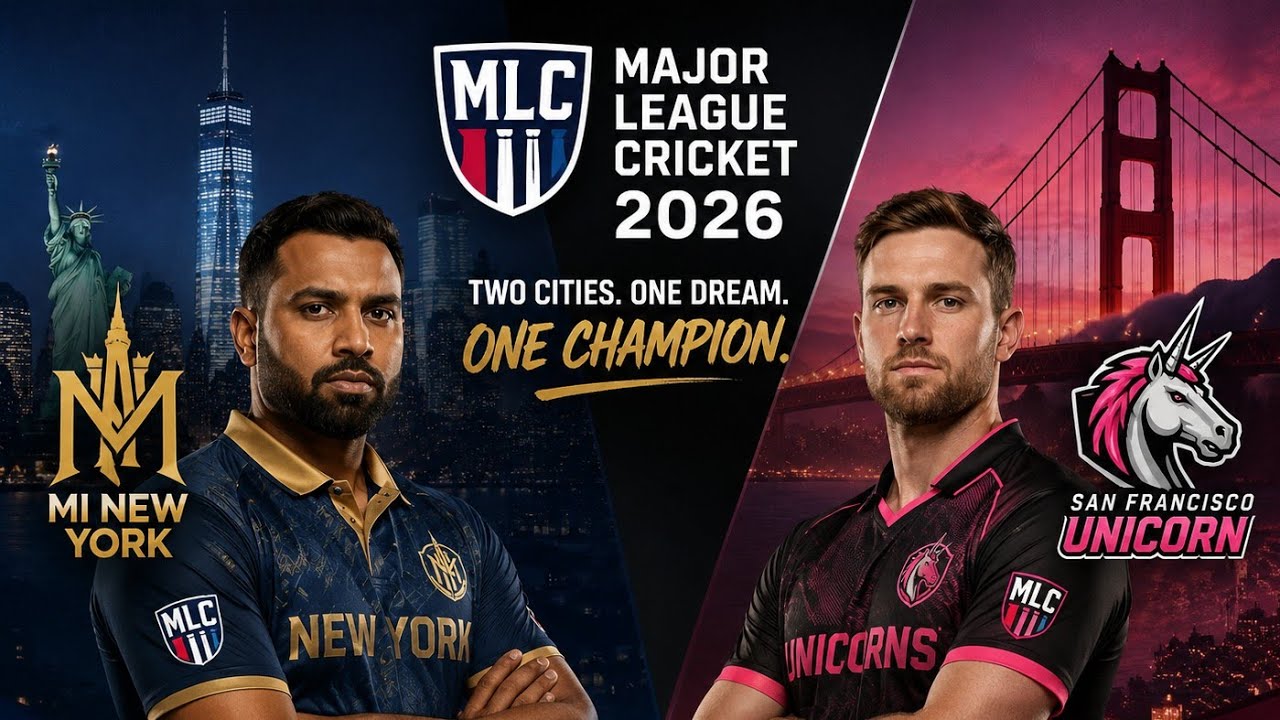 MI New York vs San Francisco Unicorns Match Preview 2026 🏏 | MINY vs SFU Match, Match Prediction