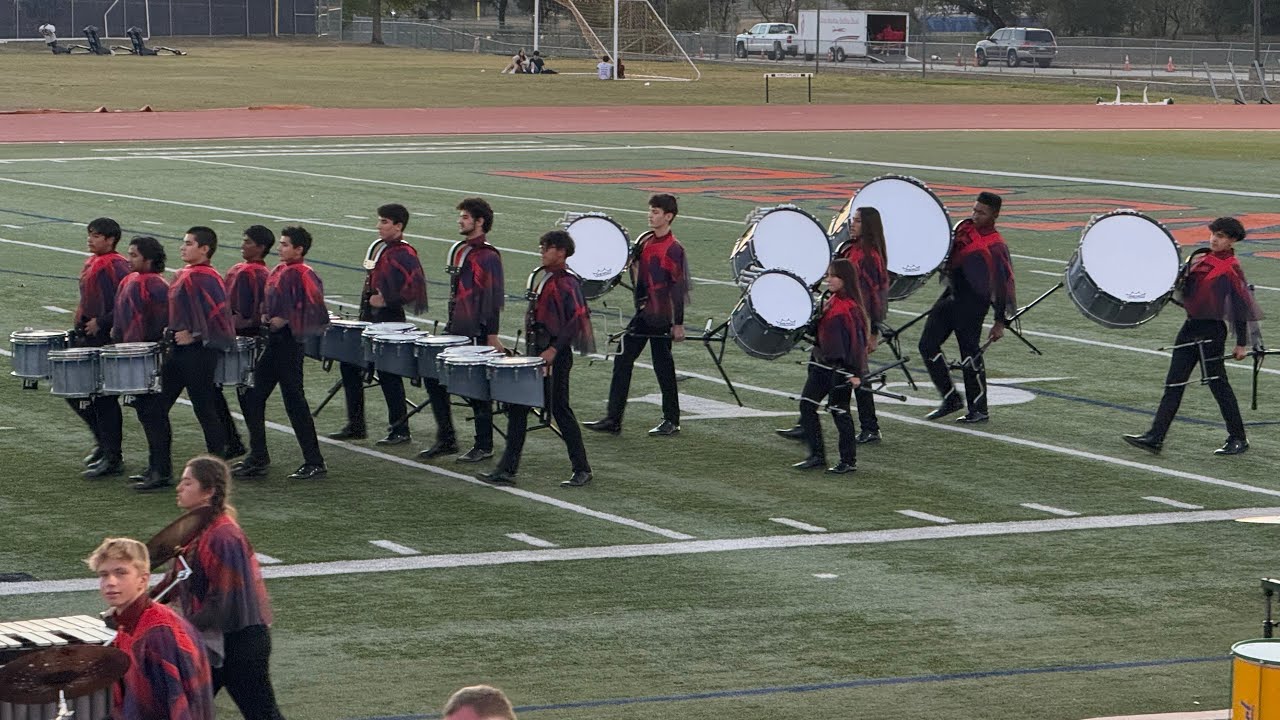 Brandeis HS Drumline Exhibition Performance at Brandeis STC 2025