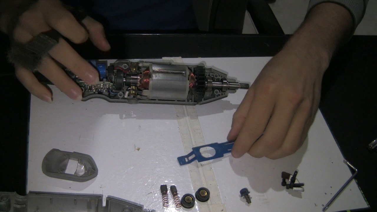 Manutenção Mini Retifica DREMEL 4000
