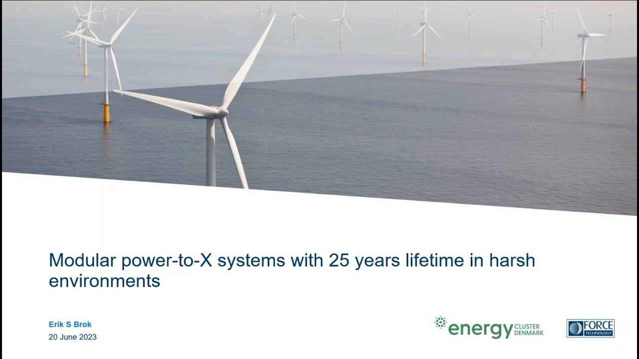 Webinar: Modular PtX systems in harsh environments