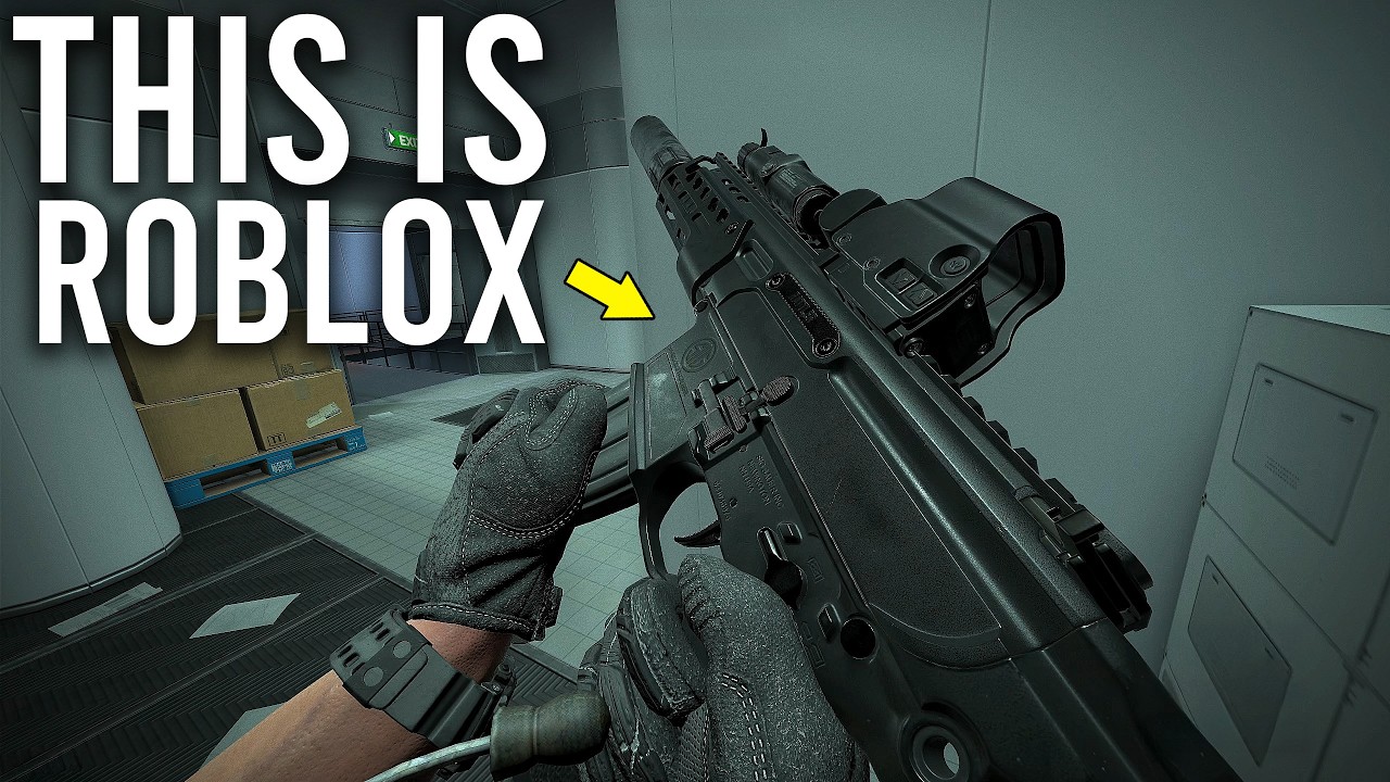 Somehow they made a Realistic FPS Game in Roblox...