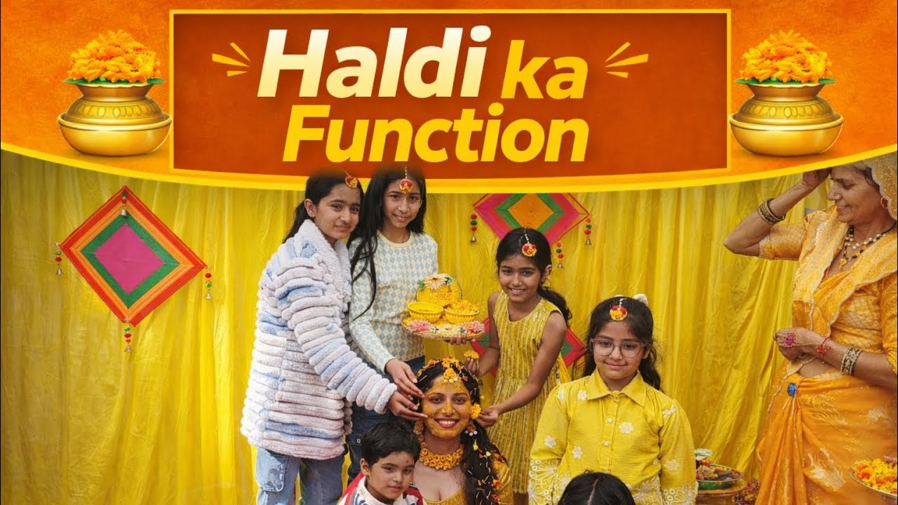 🌼 Haldi vibes only 💛