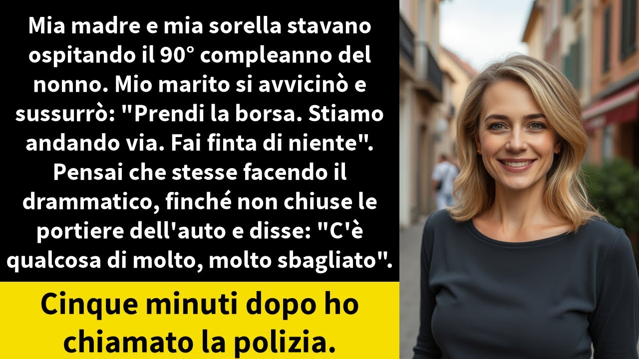 Mia madre e mia sorella stavano ospitando il 90° compleanno del nonno.