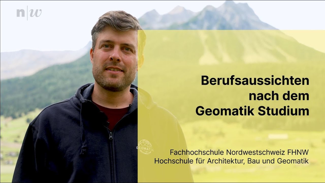 Bachelor in Geomatik - Berufsaussichten