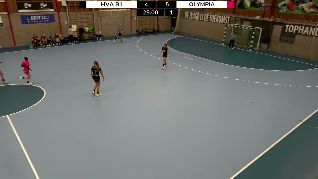 HV Aalsmeer DB1 -  Olympia  1ste helft