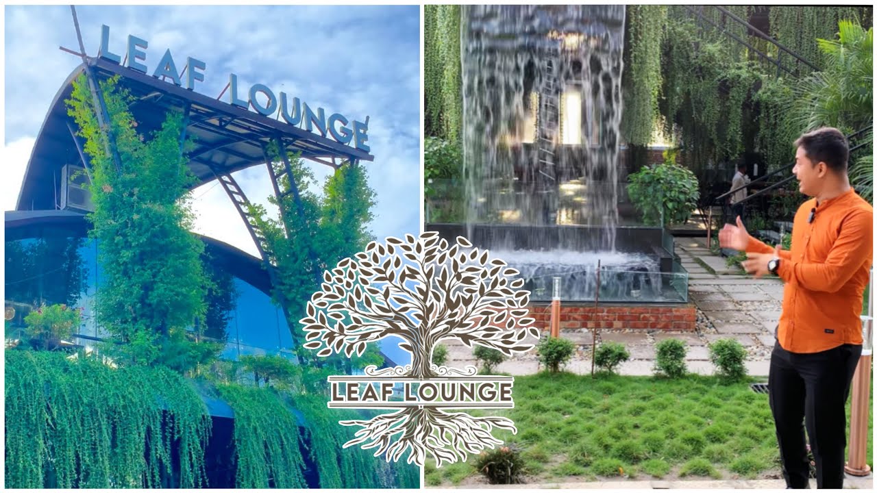 Leaf Lounge 🌿 || Beautiful Restaurant at Mawa || Mawa express Highway