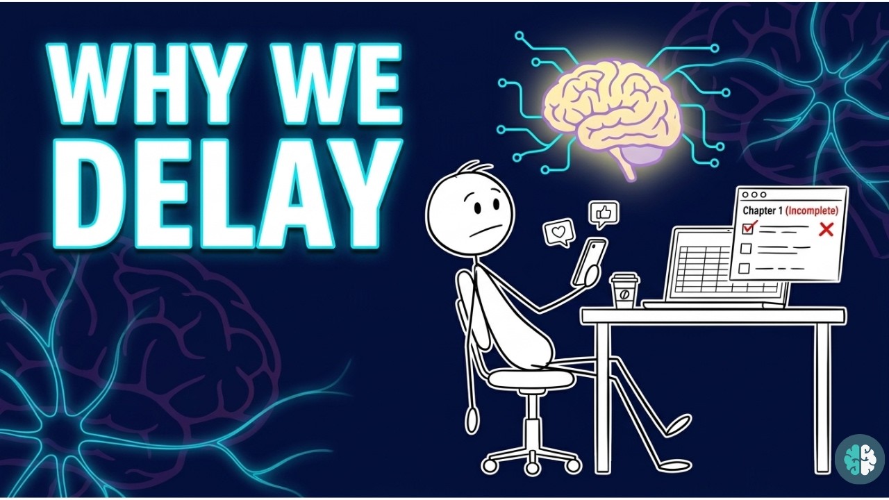 Why You Procrastinate (The Psychology Explained Simply)