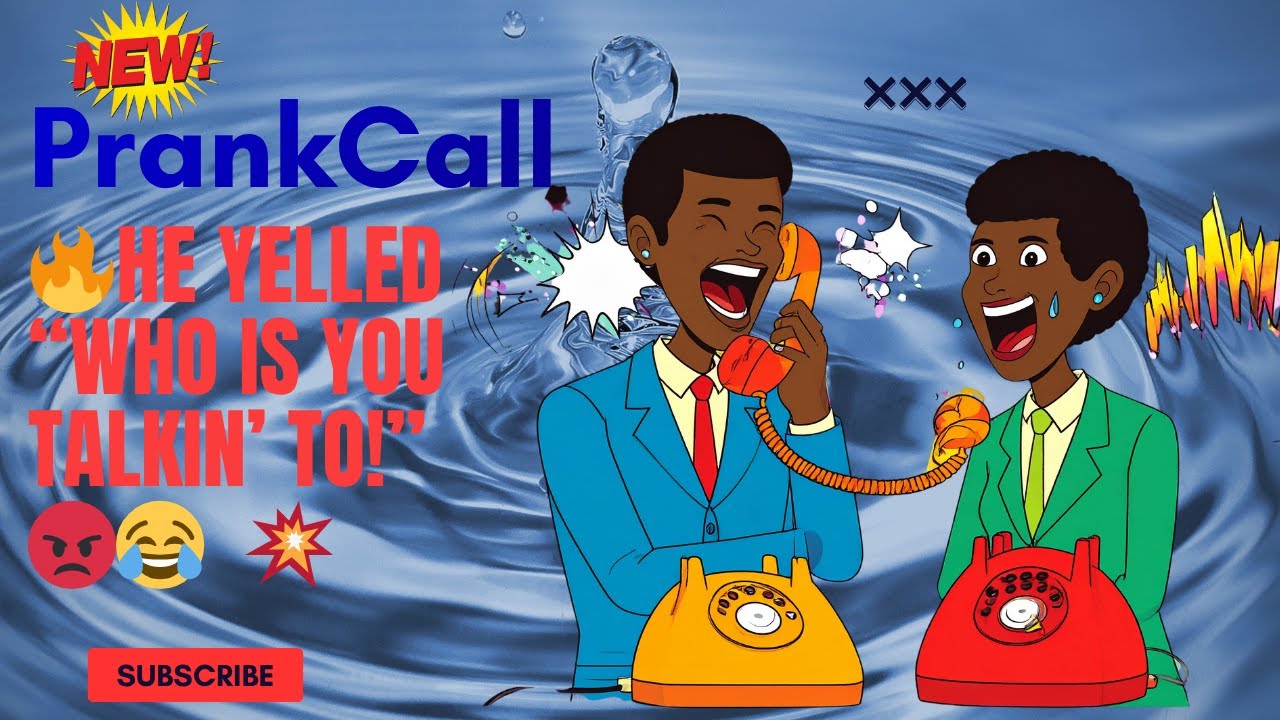 Nephew Tommy PRANK CALL &ndash;HE Yelled &ldquo;WHO IS YOU TALKIN&rsquo; TO!&rdquo; 😡😂😱