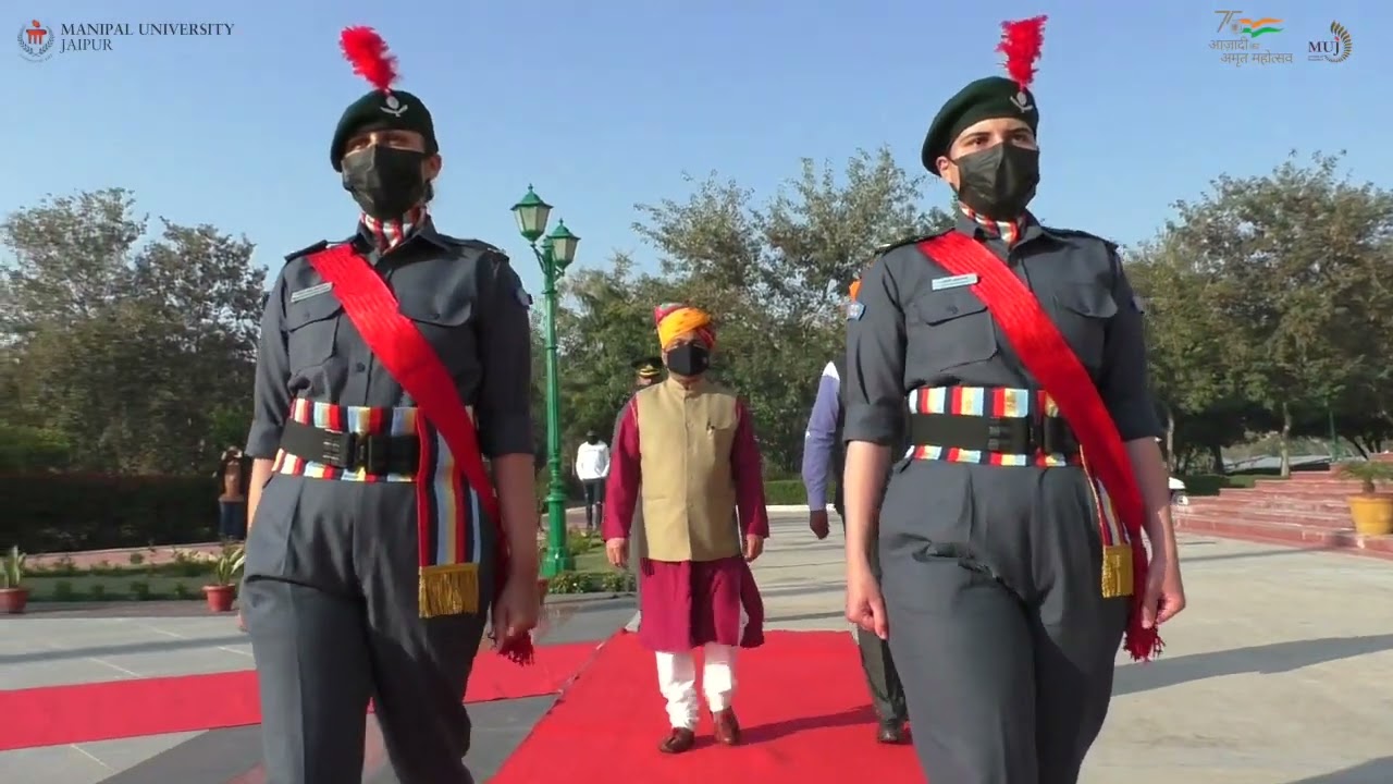 73RD REPUBLIC DAY CELEBRATION AT MUJ   |   Manipal University Jaipur