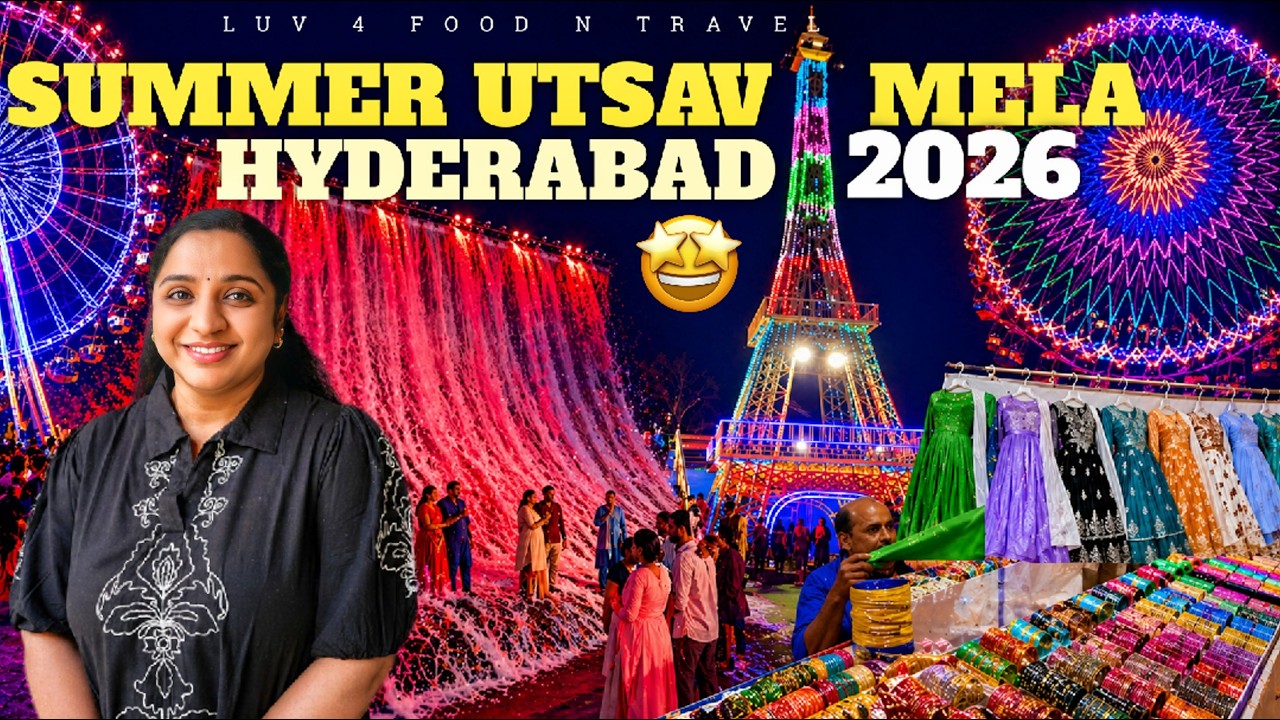 Summer Ustav Mela 2026 Hyderabad At Necklace Road | Biggest Summer Exhibition In Hyderabad 2026!!