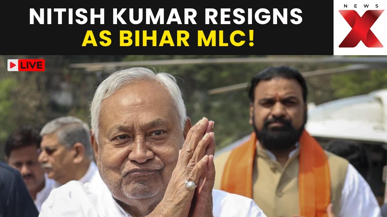 Nitish Kumar Resigns LIVE | Nitish Kumar Moves To Rajya Sabha, Leaves MLC Post