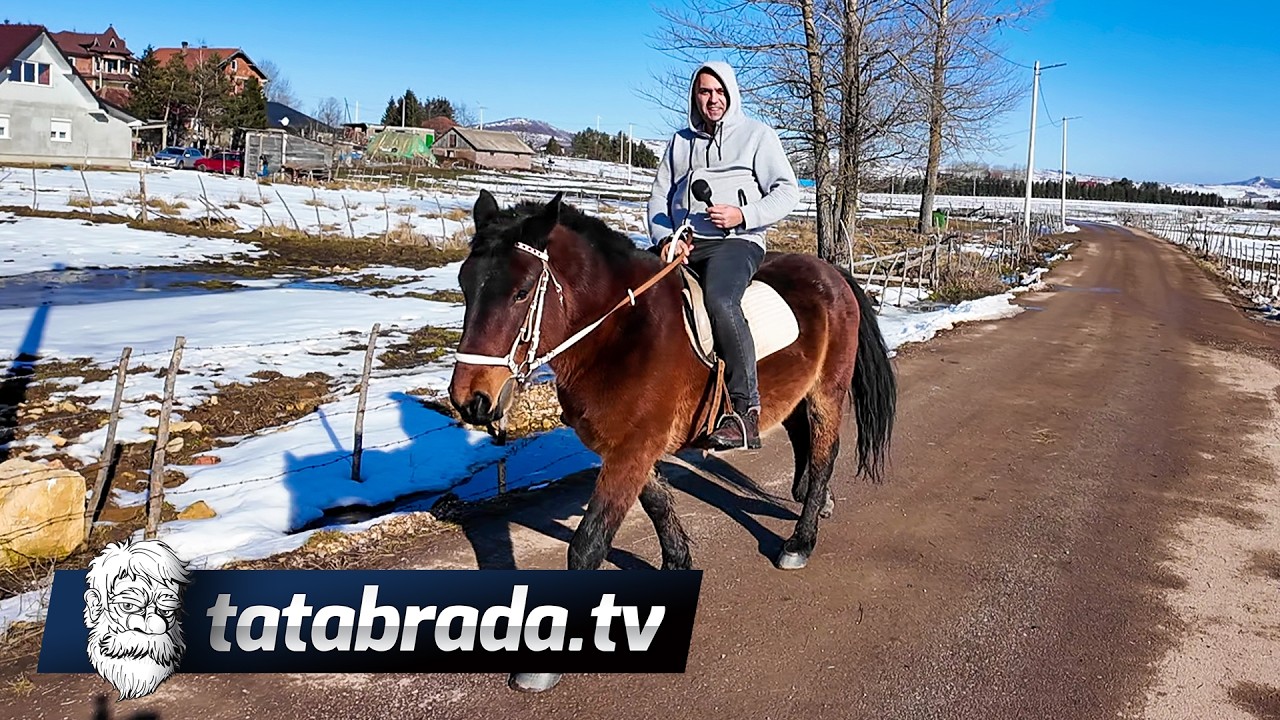 Proveli smo dan sa RUŠOM na PEŠTERU - konjanik, stočar, ovčar, offroad i graničar!