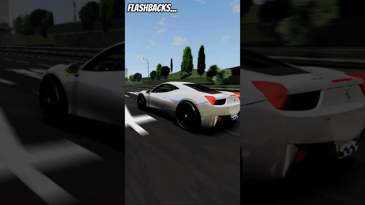 Unal Turan Ferrari 458 Crash Turkey Flashbacks | Simulation