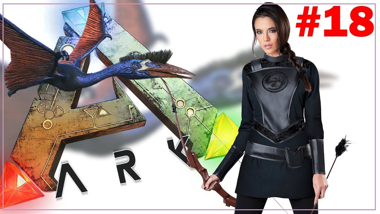 ARK RAGNAROK : 4 FILLES domptent un géant du ciel ! #18