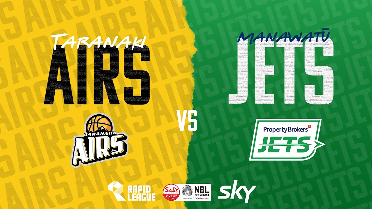 Taranaki Airs v Manawatu Jets | Full Basketball Game&nbsp;| @SalsNBL  2026
