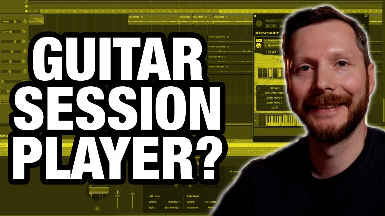 Create Guitar Parts using Logic Pro's Session Player