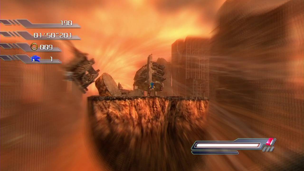 Sonic 06: Crisis City -VERY HARD- (Sonic) Speed run 2'35