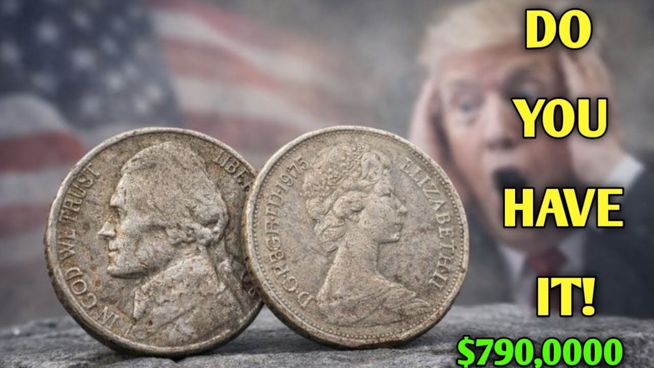Top 2 Coins Worth Money! British 10 New Pence & 1964 Jefferson Nickel