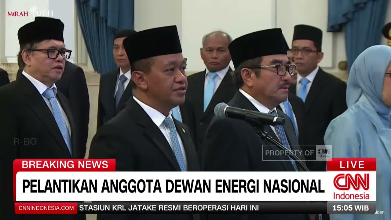 LIVE Presiden Prabowo Lantik Dewan Energi Nasional