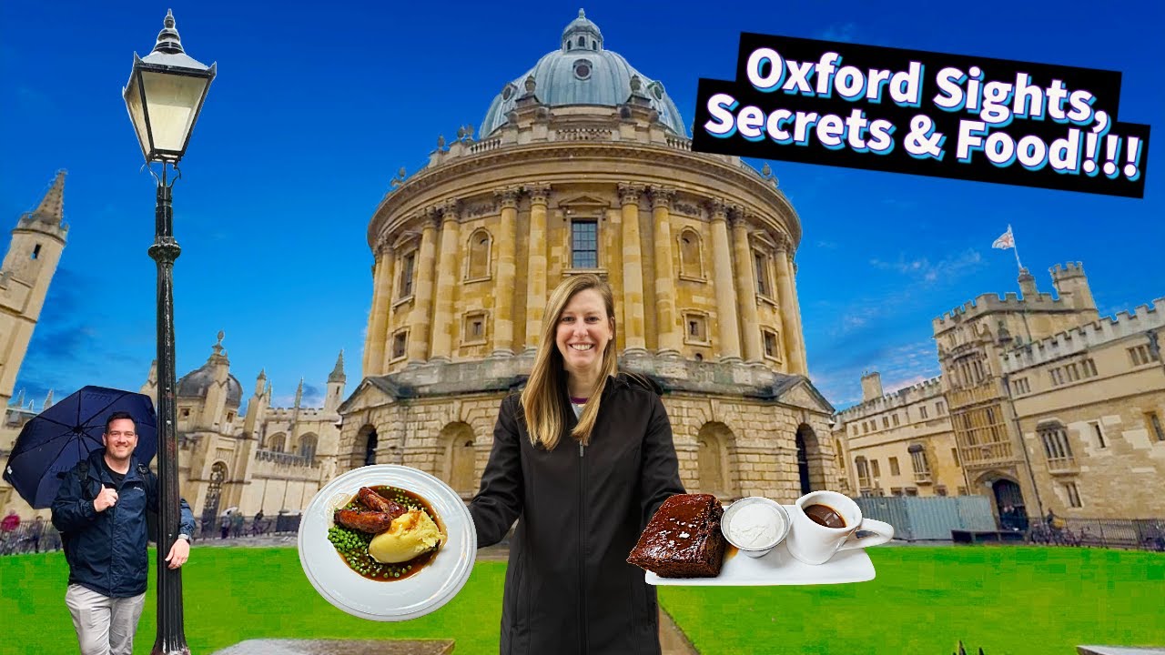 One Day in Oxford! (walking tour, the covered market and more!)