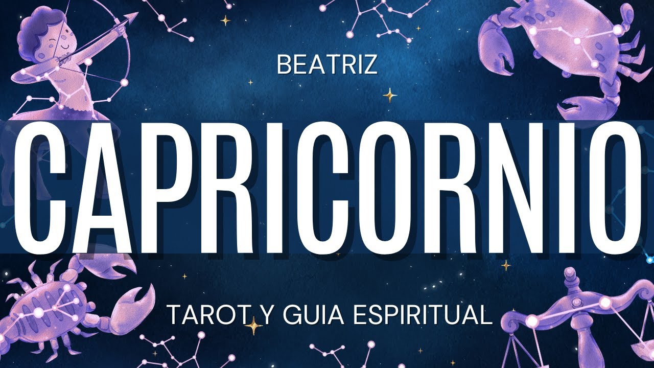 Capricornio EMPIEZA TU MEJOR ETAPA! LA FORTUNA LLEGA A TU VIDA Beatriz Tarot y Guía Espiritual |