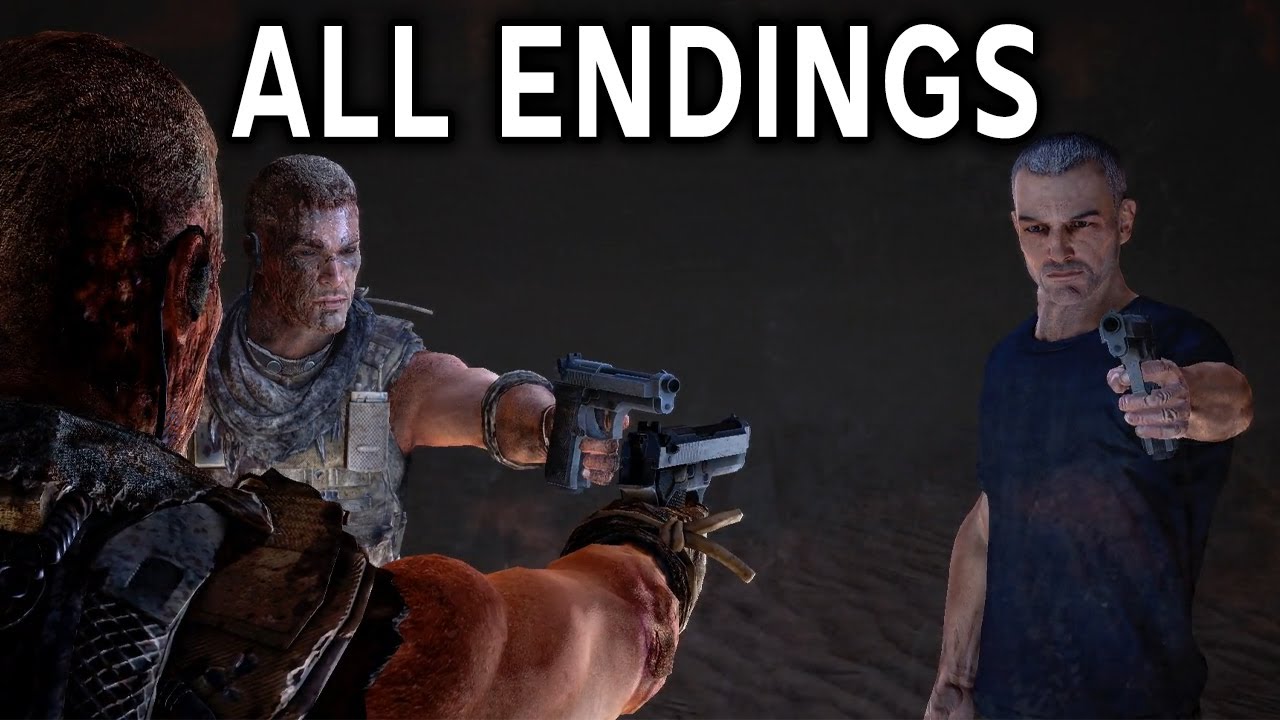 Spec Ops: The Line - All 4 Endings