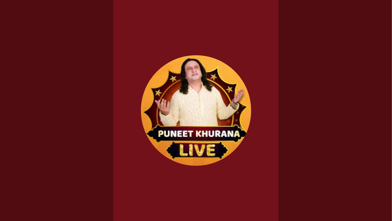 Puneet Khurana Live is live
