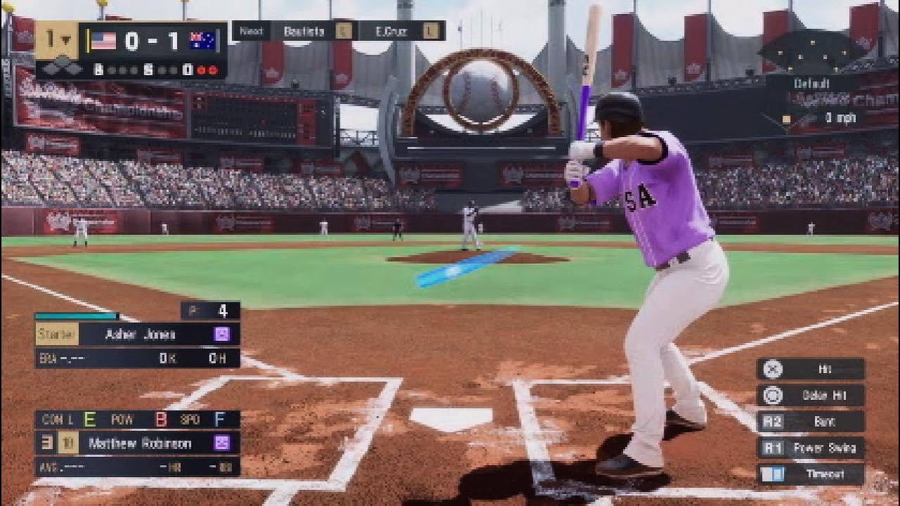 ebaseball pro Spirit no commentary