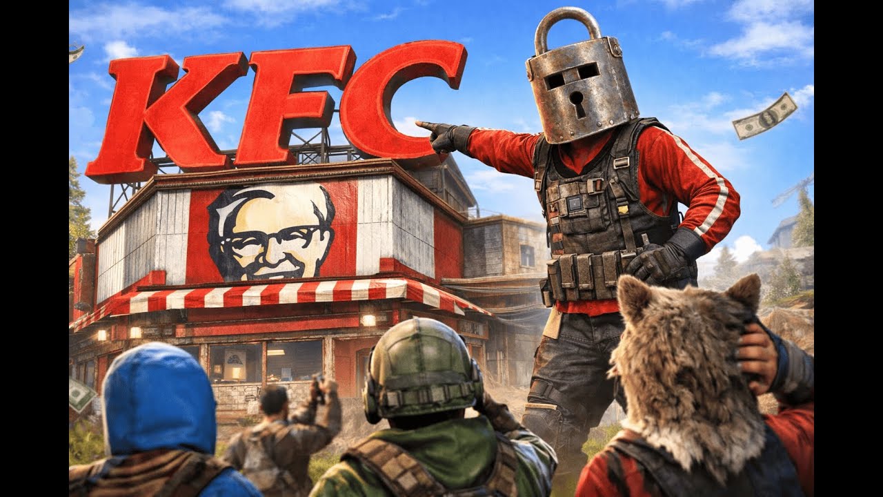 😱🐓Я ПОСТРОИЛ KFC В РАСТЕ😱!😱 Я построил KFC в RUST!🐓😱
