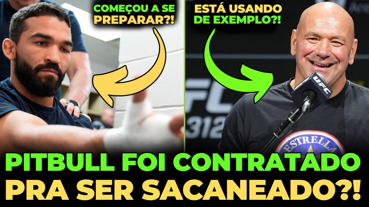 O UFC ESTÁ FERRANDO COM A VIDA DO PATRÍCIO PITBULL! UMA INJUSTIÇA!