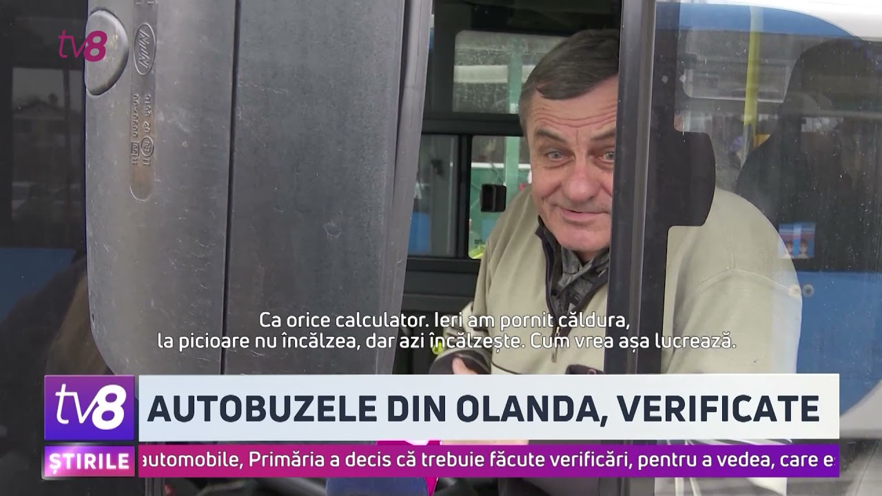 Autobuzele din Olanda, verificate