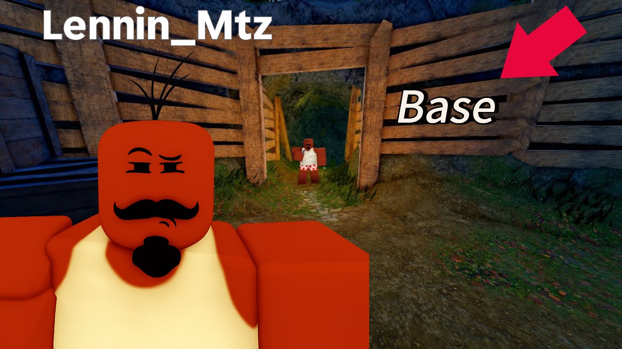 I Build a Cave Base in Roblox Lone Survival 😱