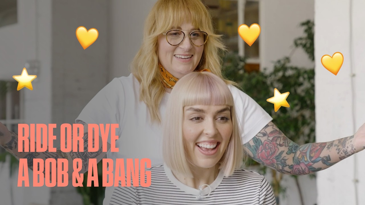 Ride or Dye: A Bob & A Bang | Goldwell's Hair Coloring Show | Goldwell Education Plus
