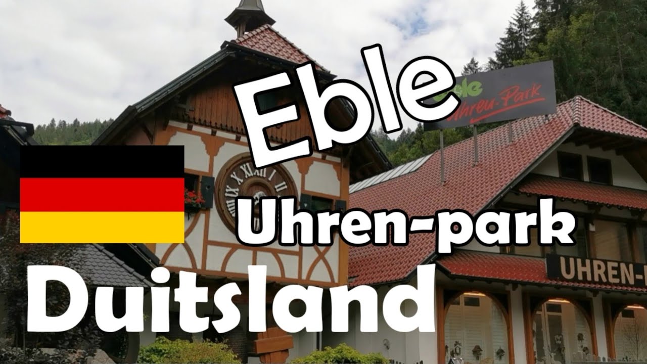 DUITSLAND Eble Uhren-Park De grootste koekoeksklok ter wereld Triberg Zwarte Woud Schwartzwald
