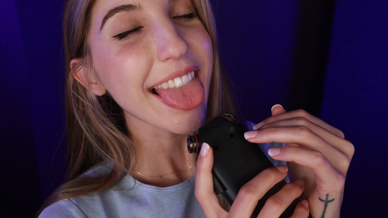 (ASMR) AIR LI 👅 CKING ~ Immaculate Mouth Sounds & Visual Triggers 🥰