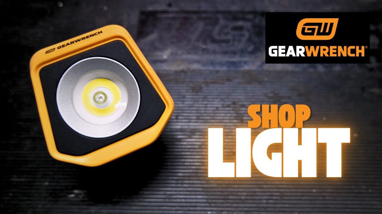 GEARWRENCH 1000 Lumens Rechargeable LED Shop Light (GWSL1000) Review