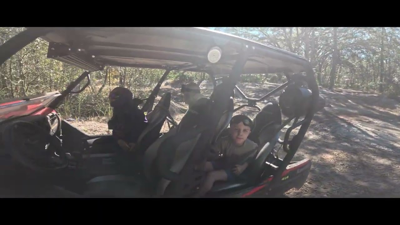 Family Trail Riding at Rancho Bonito! Kawasaki Teryx4, Can-Am Maverick & Yamaha Banshee Action!