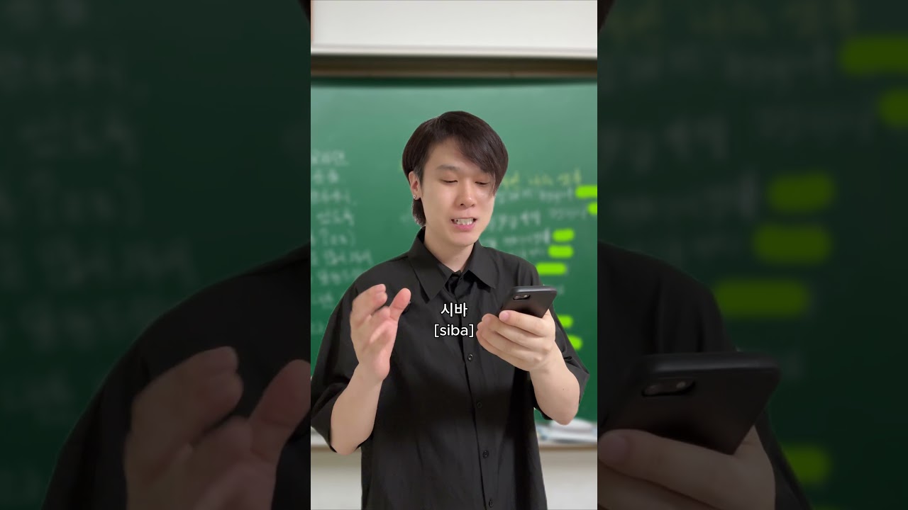 【韓国語スラング】 しばRの多様なバリエーション
