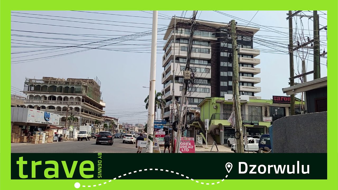 Exploring Day and Night Street of Dzorwulu
