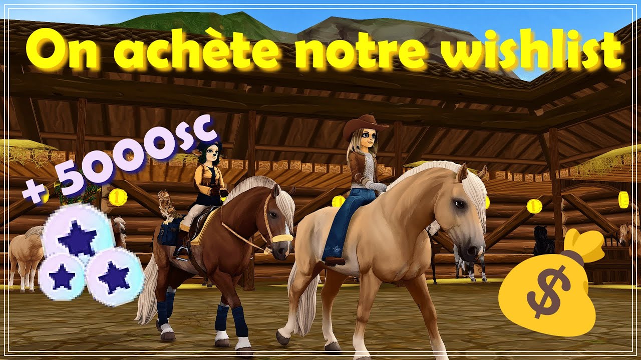 💲 On achète notre wishlist de chevaux avec Dako 💜