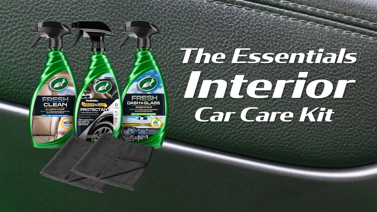 Turtle Wax | Essentials Interior Car Care Kit
